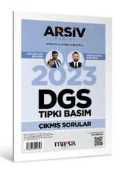 Marka Yayınları 2023 DGS Arşiv Serisi Tıpkı Basım Çıkmış Sorular - Marka Yayınları