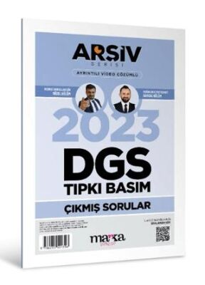Marka Yayınları 2023 DGS Arşiv Serisi Tıpkı Basım Çıkmış Sorular - 1