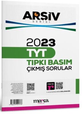 Marka Yayınları 2023 TYT Arşiv Serisi Tıpkı Basım Çıkmış Sorular Tamamı Video Çözümlü - 1