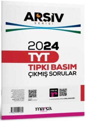 Marka Yayınları 2024 TYT Arşiv Serisi Tıpkı Basım Çıkmış Sorular Tamamı Video Çözümlü - 1