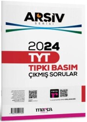 Marka Yayınları 2024 TYT Arşiv Serisi Tıpkı Basım Çıkmış Sorular Tamamı Video Çözümlü - Marka Yayınları