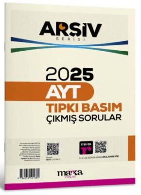Marka Yayınları 2025 AYT Arşiv Serisi Tıpkı Basım Çıkmış Sorular - 1