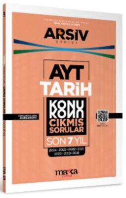 Marka Yayınları AYT Tarih Konu Konu Çıkmış Sorular Son 7 Yıl - 1
