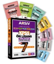 Marka Yayınları KPSS Önlisans Son 7 Yıl Arşiv Serisi Tıpkı Basım Fasikül Fasikül Çıkmış Sorular - Marka Yayınları