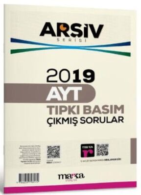 Marka Yayınları 2019 AYT Arşiv Serisi Çıkmış Sorular Tamamı Video Çözümlü - 1