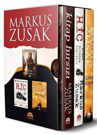 Markus Zusak Seti 3 Kitap Kutulu - Martı Yayınları