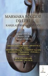 Marmara Bölgesi Dilleri - Karşılaştırmalı Sözlüğü - Şey Kitap