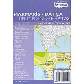 Marmaris - Datça Kent Planı ve Haritası