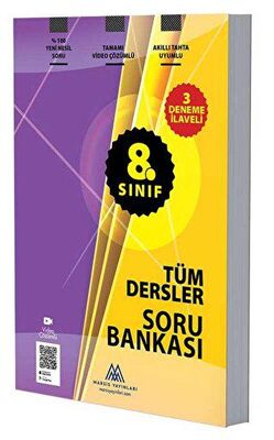 Marsis Yayınları 8. Sınıf Tüm Dersler Soru Bankası - 1