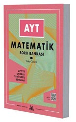 Marsis Yayınları AYT Matematik Soru Bankası - Marsis Yayınları
