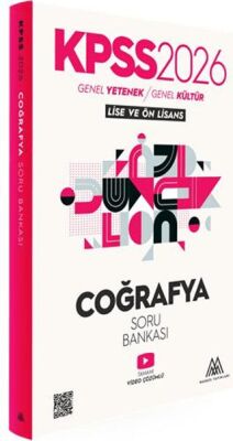 KPSS Coğrafya Soru Bankası 2026 - 1