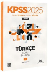 Marsis Yayınları KPSS Türkçe Soru Bankası - Marsis Yayınları