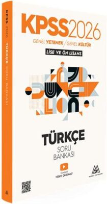 KPSS Türkçe Soru Bankası 2026 - 1
