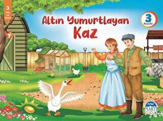 Altın Yumurtlayan Kaz - 3 Boyutlu Kitap