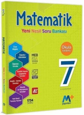 Martı Okul Yayınları 7. Sınıf Matematik Yeni Nesil Soru Bankası - 1