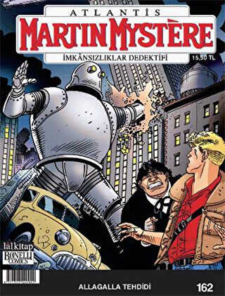 Martin Mystere - AllaGalla Tehdidi Sayı: 162 - Lal Kitap