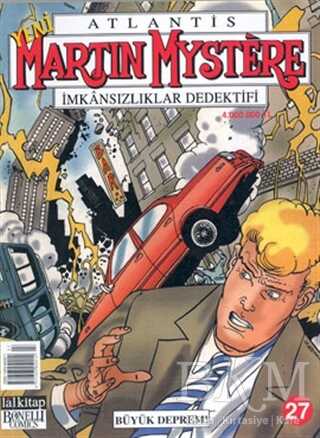 Martin Mystere İmkansılıklar Dedektifi Büyük Deprem! Sayı: 27 - Lal Kitap