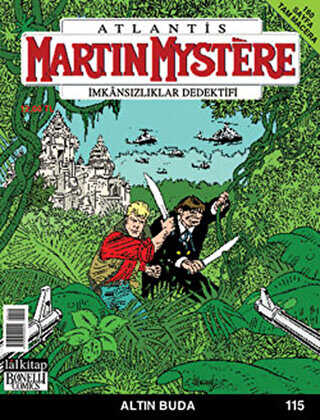 Martin Mystere İmkansızlar Dedektifi Sayı: 115 Altın Buda - Lal Kitap