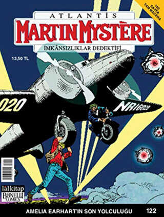 Martin Mystere İmkansızlar Dedektifi Sayı: 122 Amelia Earhart’ın Son Yolculuğu - Lal Kitap