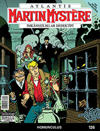 Martin Mystere İmkansızlıklar Dedektifi Sayı: 126 - Homunculus - Lal Kitap
