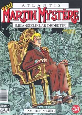 Martin Mystere İmkansızlıklar Dedektifi Sayı: 34 Hampton’ın Tahtı - Lal Kitap