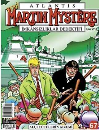 Martin Mystere İmkansızlıklar Dedektifi Sayı: 67 Alçı Cücelerin Gizemi - 1