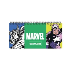 Marvel Planner Blok Spiralli 13x27 Cm - Keskin Color
