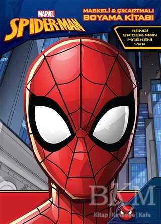 Marvel Spider-Man Maskeli ve Çıkartmalı Boyama Kitabı