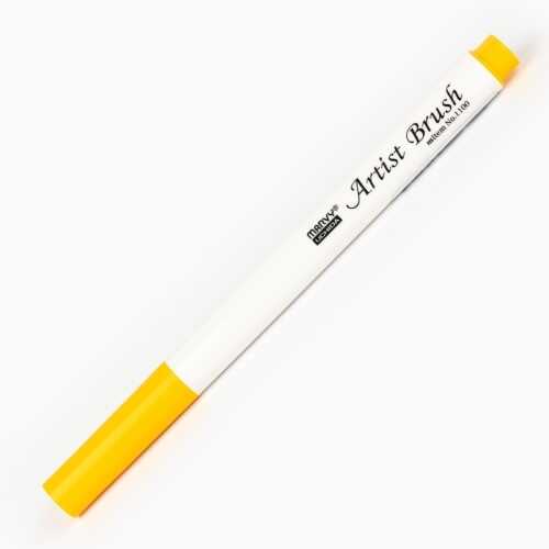 Marvy Brush Pen Fırça Kalem Parlak Sarı