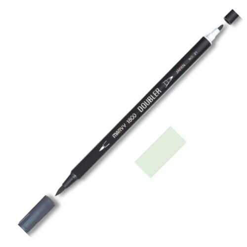 Marvy Çift Uçlu Brush Pen Fırça Kalem Fok Balığı Rengi