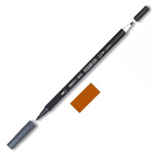 Marvy Çift Uçlu Brush Pen Fırça Kalem Toprak