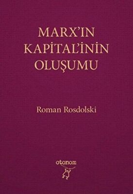 Marx’ın Kapital’inin Oluşumu kapağı