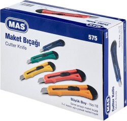 Mas 575 Maket Bıçağı No-18 - MAS Kırtasiye