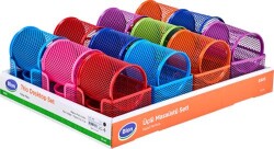 Mas 9305 Bıon 3Lü Perfore Set Canlı Renkler - MAS Kırtasiye