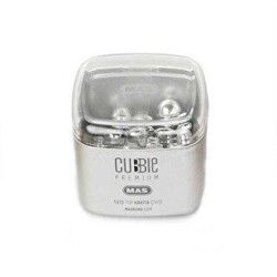 Mas Cubbie Premium Top Harita Çivisi Silver - MAS Kırtasiye