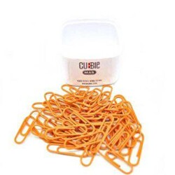 Mas Cubbie Renkli 28 Mm Ataş Turuncu - MAS Kırtasiye