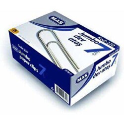 Mas Dev Ataş Jumbo Tip Süper Kalite Boy 7Cm - MAS Kırtasiye