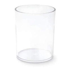 Mas Kristal Kalemlik Silindirik Şeffaf - 2