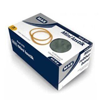 Mas 370 Mini Ambalaj Lastiği %100 Kauçuk 50 Gr Kutu - 1