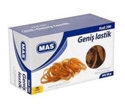 Mas - Paket Lastiği Geniş 50 Gr - MAS Kırtasiye