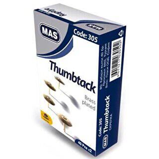 Mas Raptiye Sarı Pirinç Kaplı - 1