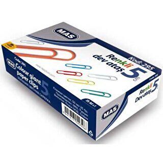 Mas Renkli Dev Ataş Pvc Kaplı 50 Mm - 1