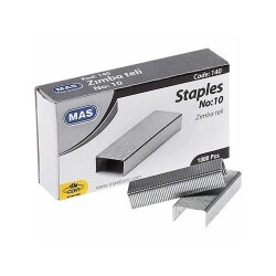 Mas Zımba Teli No 10 Beyaz - MAS Kırtasiye