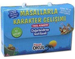 Masallarla Karakter Gelişimi - 10 Kitap Set - Hayat Okul Yayınları