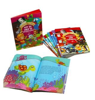 Masallarla Değerler Eğitimi 10 Kitap Set kapağı