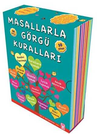 Masallarla Görgü Kuralları 10 Kitap Takım - Timaş Çocuk