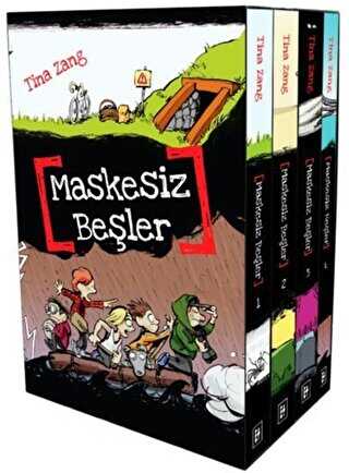 Maskesiz Beşler Serisi - 4 Kitap - Parodi Yayınları
