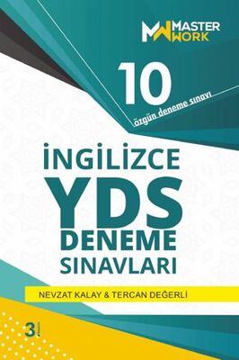 MasterWork İngilizce YDS Deneme Sınavları - 10 Özgün Deneme Sınavı - 1