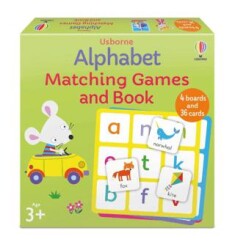Matching Games and Book: Alphabet - Usborne