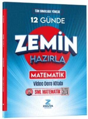 Matematik 12 Günde Zemin Hazırla Matematik Video Ders Kitabı - 1